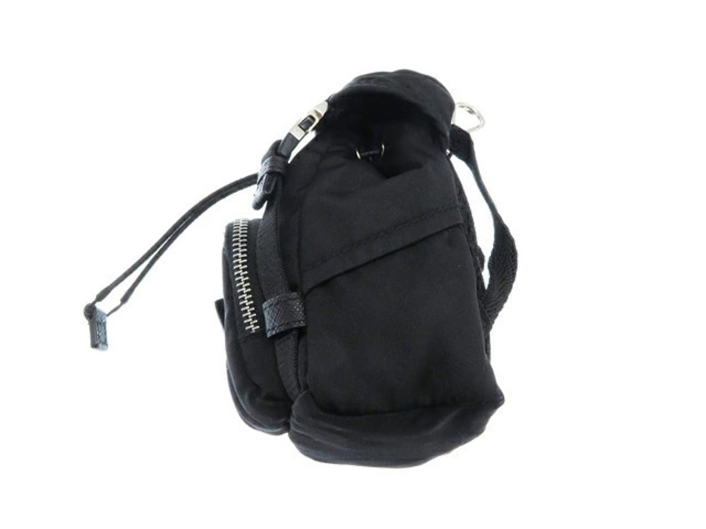 Prada Key Trick Keychain Backpack Black - Picture 2 of 7